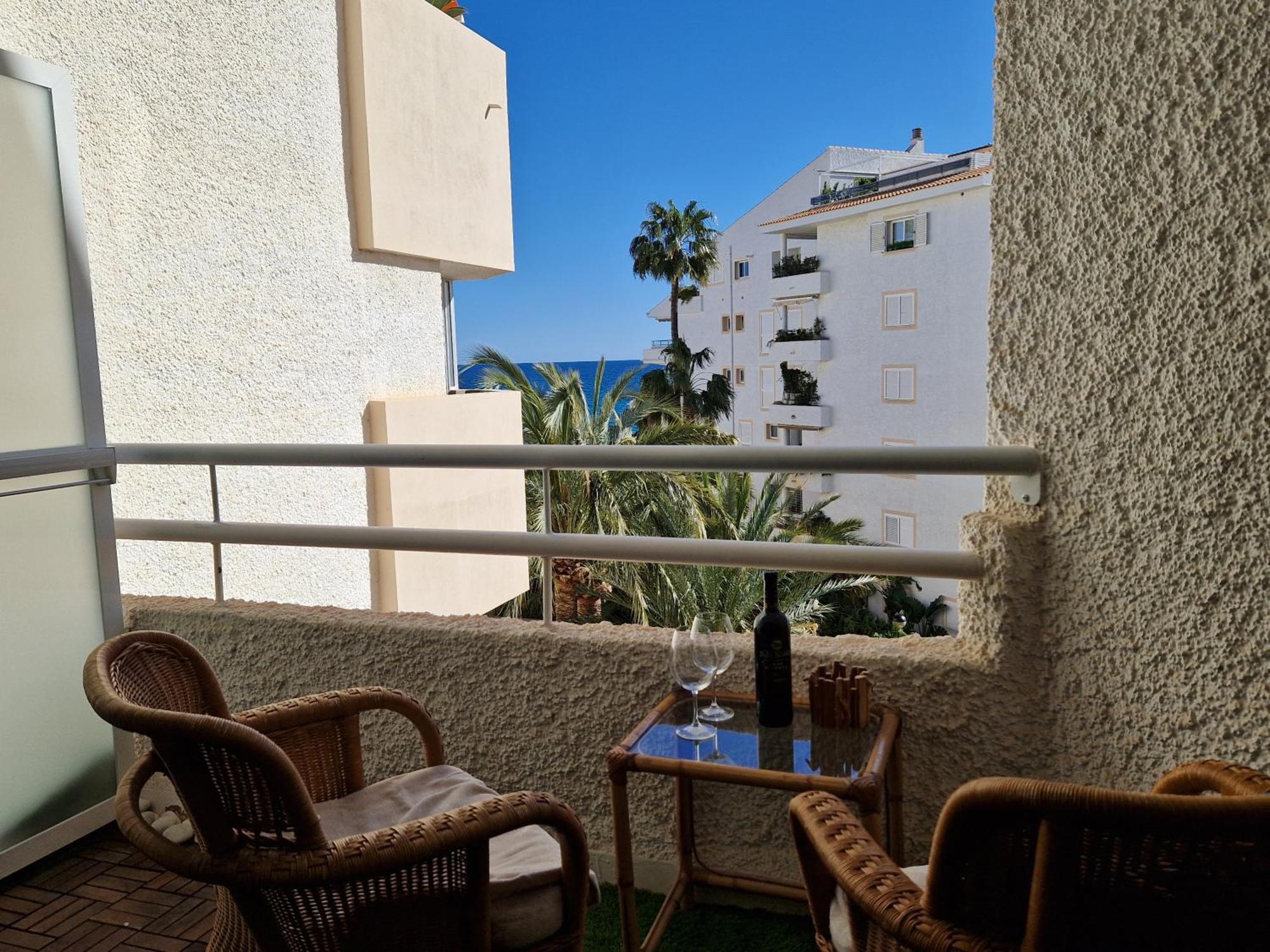 Apartment Azul - Estudio Con Vistas Al Mar, Piscina Y Acceso Directo A La Playa By Redi
