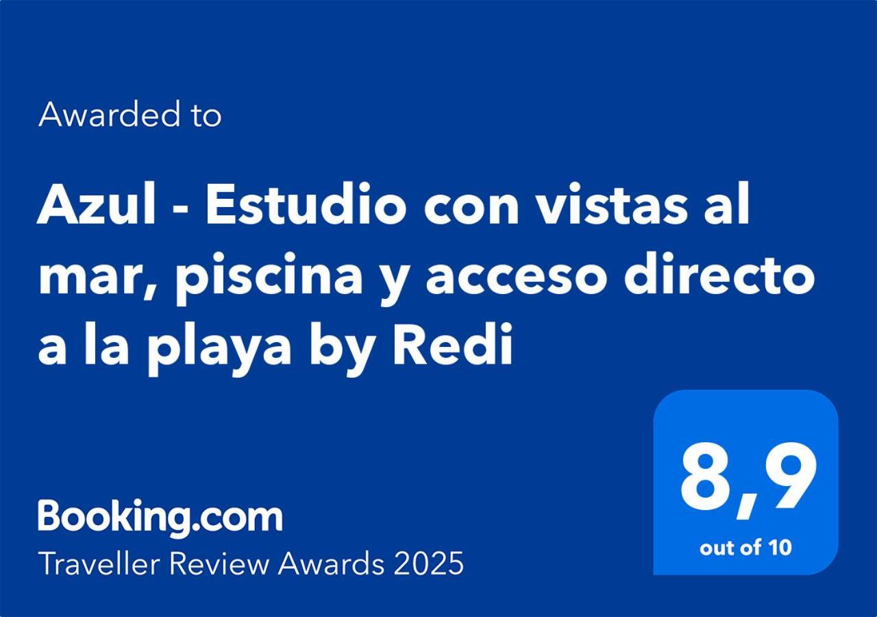 Apartment Azul - Estudio Con Vistas Al Mar, Piscina Y Acceso Directo A La Playa By Redi